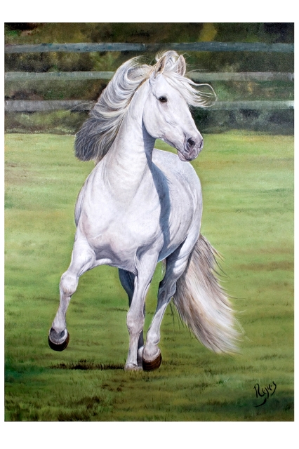 pintura de caballo