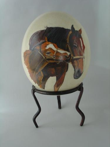 pintura de caballos